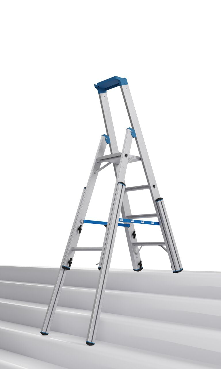 Teleskop Stufen-/ StehLeiter