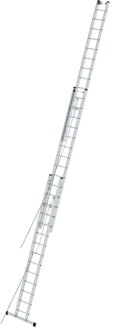 Sprossen-/ SeilzugLeiter, dreiteilig