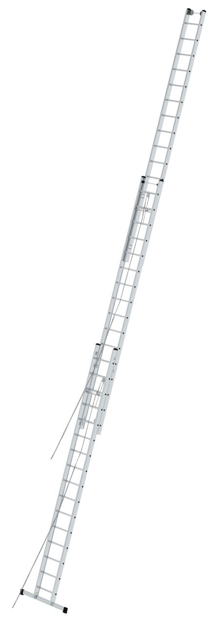 Sprossen-/ SeilzugLeiter, dreiteilig