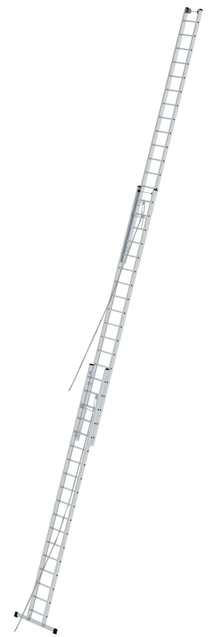 Sprossen-/ SeilzugLeiter, dreiteilig