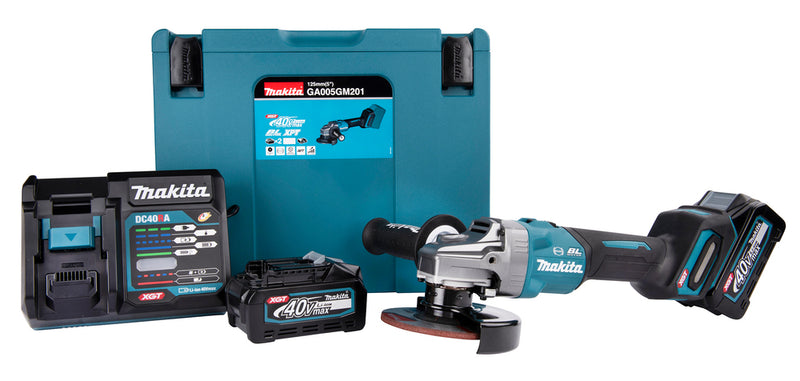 Akku-Winkelschleifer XGT® – 40Vmax • 125 mm • 8 500 min⁻¹