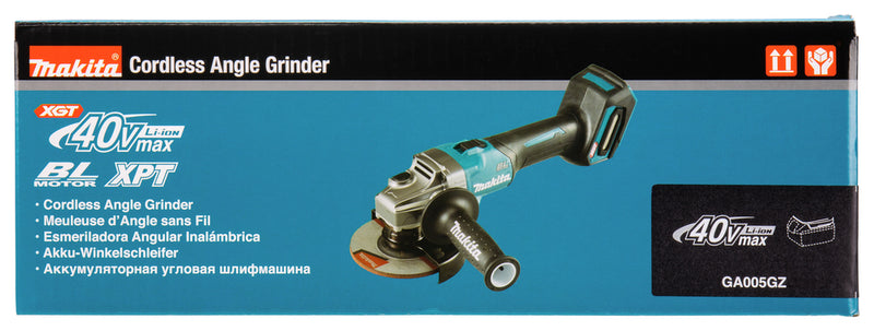 Akku-Winkelschleifer XGT® – 40Vmax • 125 mm • 8 500 min⁻¹