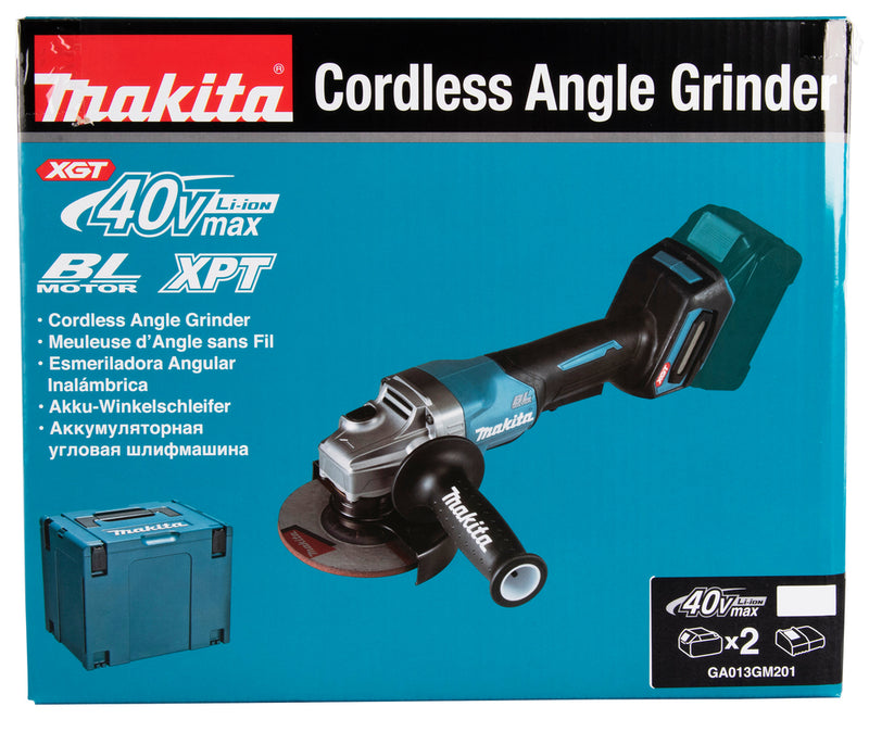 Akku-Winkelschleifer XGT® – 40Vmax • 125 mm • 8 500 min⁻¹