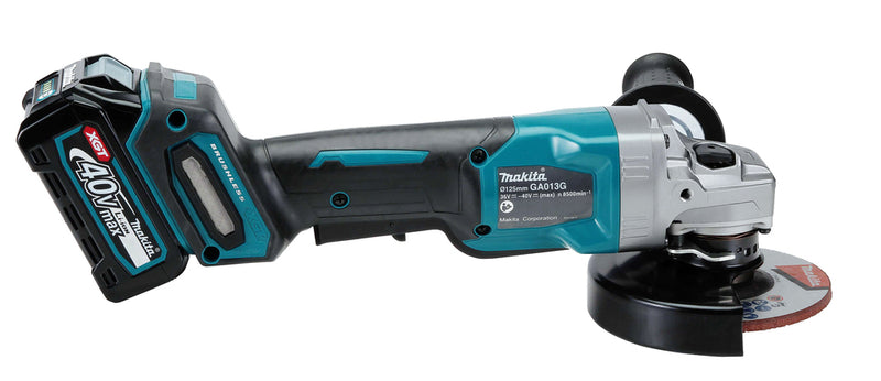 Akku-Winkelschleifer XGT® – 40Vmax • 125 mm • 8 500 min⁻¹