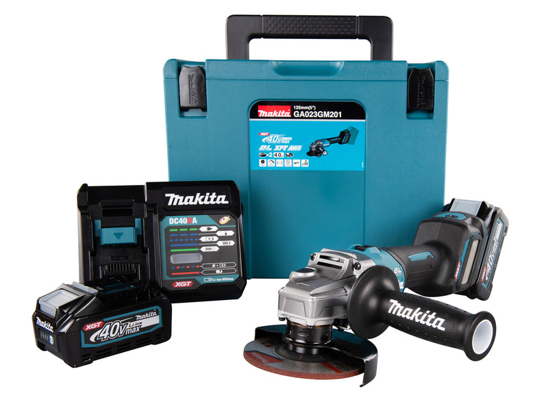Akku-Winkelschleifer XGT® – 40Vmax • 125 mm • 3 000 – 8 500 min⁻¹