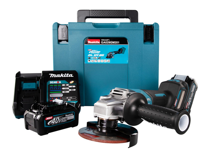 Akku-Winkelschleifer XGT® – 40Vmax • 125 mm • 3 000 – 8 500 min⁻¹