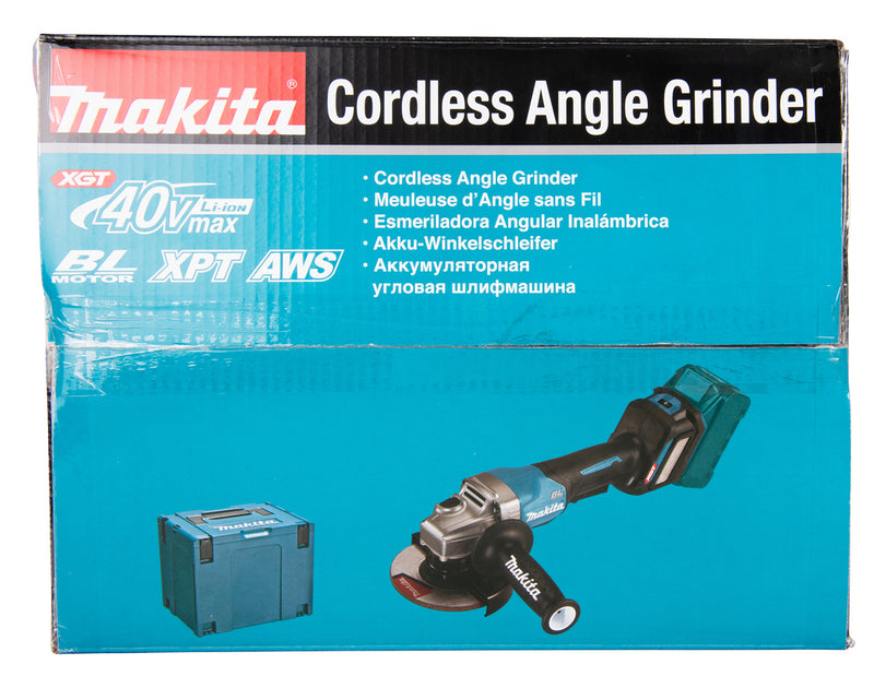 Akku-Winkelschleifer XGT® – 40Vmax • 125 mm • 3 000 – 8 500 min⁻¹