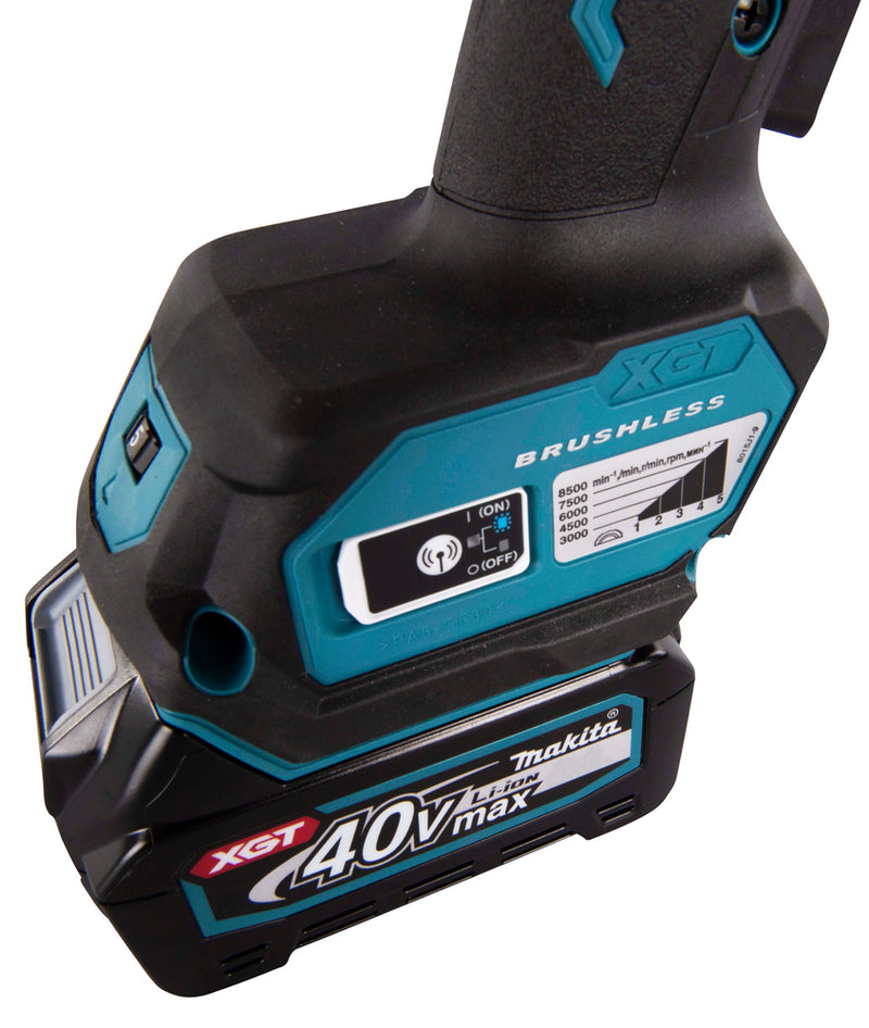 Akku-Winkelschleifer XGT® – 40Vmax • 125 mm • 3 000 – 8 500 min⁻¹