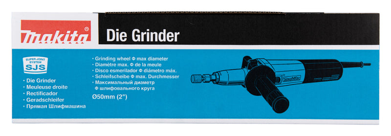 Geradschleifer elektrisch – 750 W • 1 800 – 7 000 min⁻¹ • max 8 mm (Niedertourig)