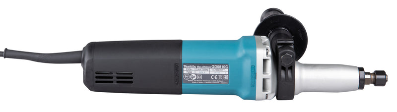 Geradschleifer elektrisch – 750 W • 1 800 – 7 000 min⁻¹ • max 8 mm (Niedertourig)