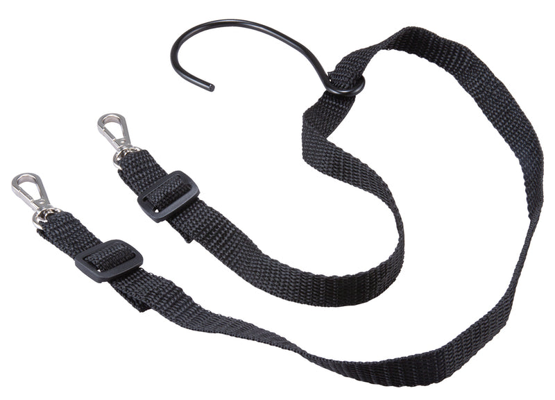 Haken mit Stoffriemen