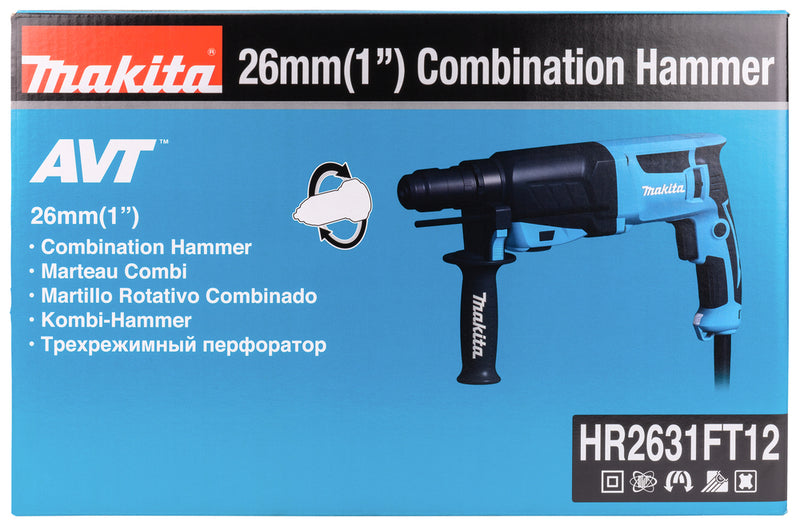 Bohr- und Spitzhammer 3 Funktionen elektrisch