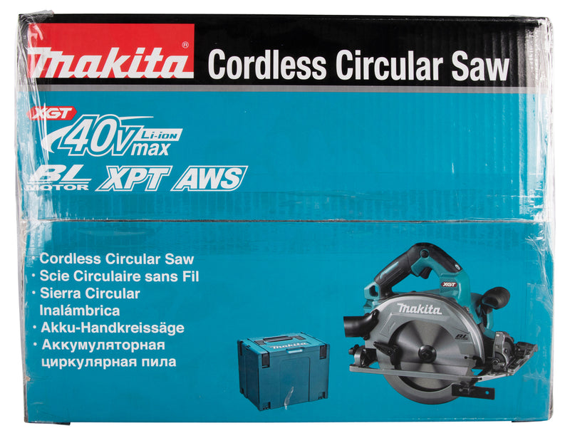 Akku Handkreissäge 190mm 40vmax AWS Bl2x Bl4040 + Dc40ra + Makpac – 190 mm