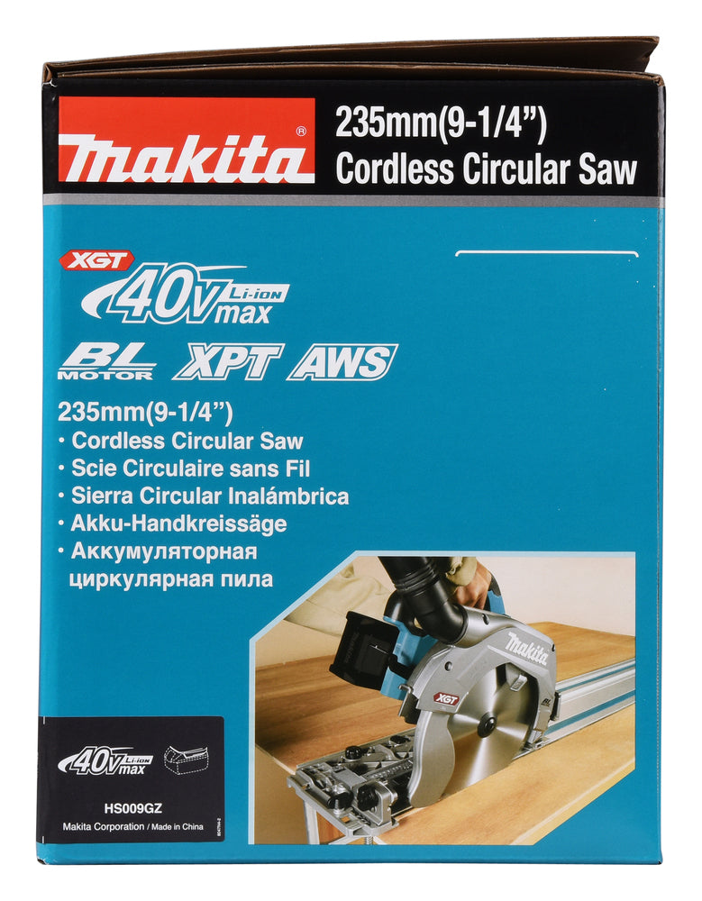 Akku Handkreissäge 185/190mm Li-Ion 40vmax AWS BL – 235 mm