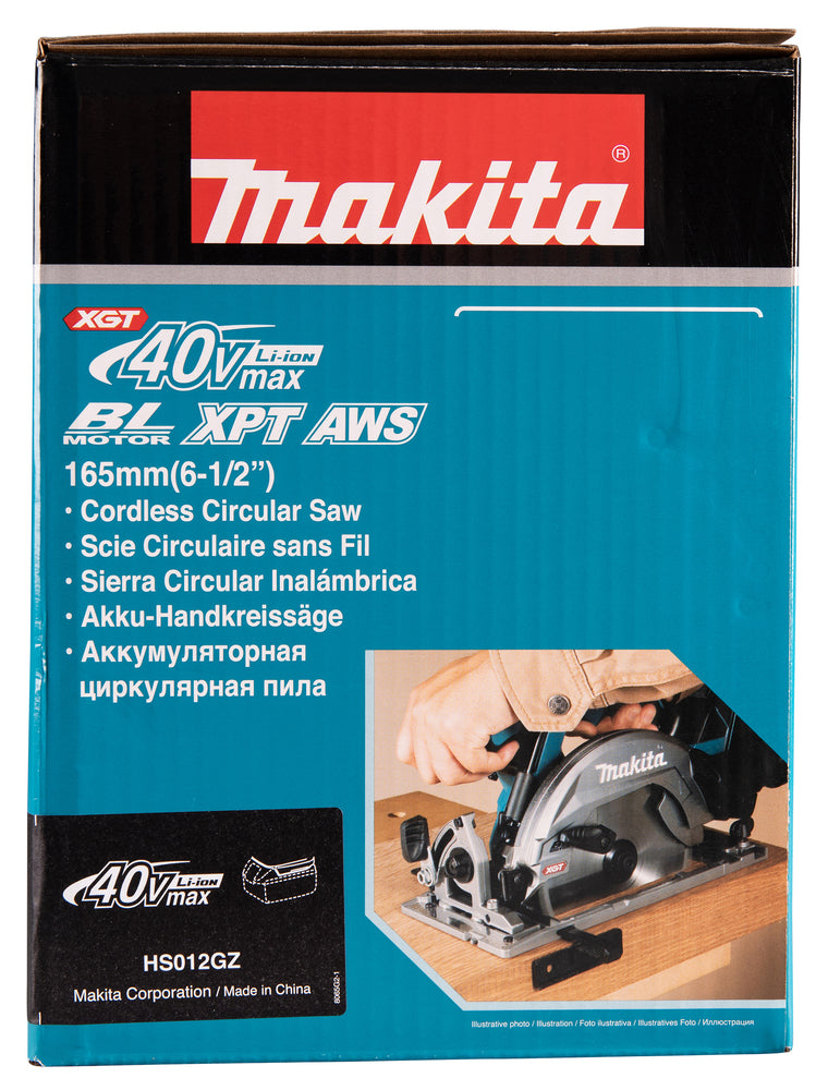 Akku Handkreissäge 165mm 40vmax AWS BL