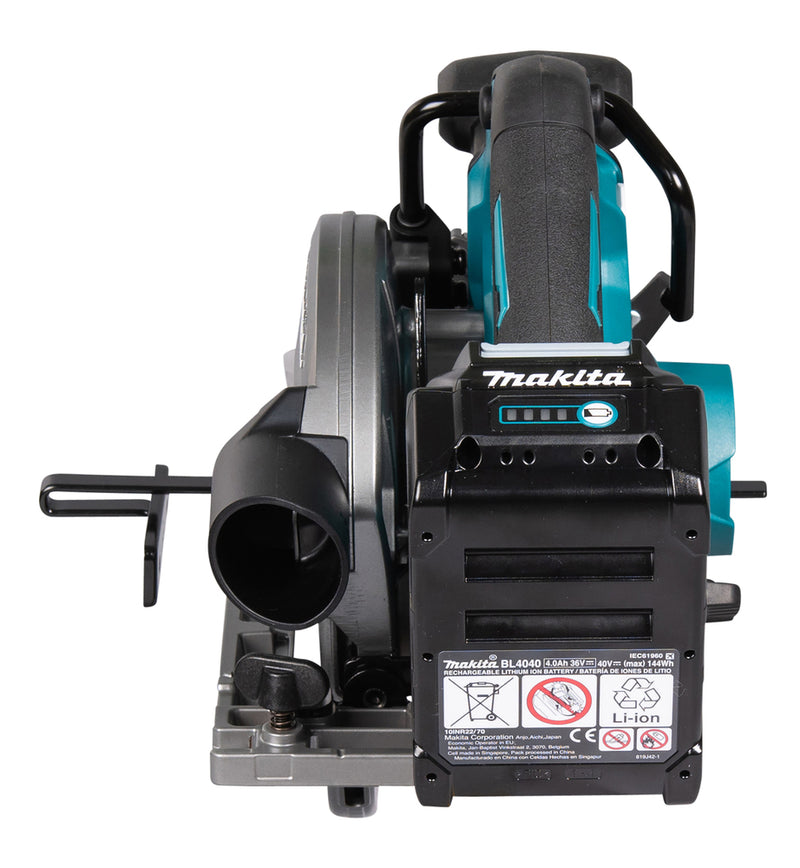 Akku Handkreissäge 165mm 40vmax AWS
Bl2x Bl4025 + Dc40ra + Makpac – 165 mm
