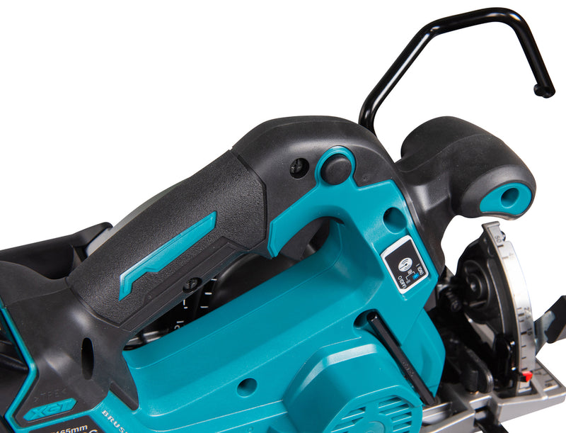 Akku Handkreissäge 165mm 40vmax AWS
Bl2x Bl4025 + Dc40ra + Makpac – 165 mm