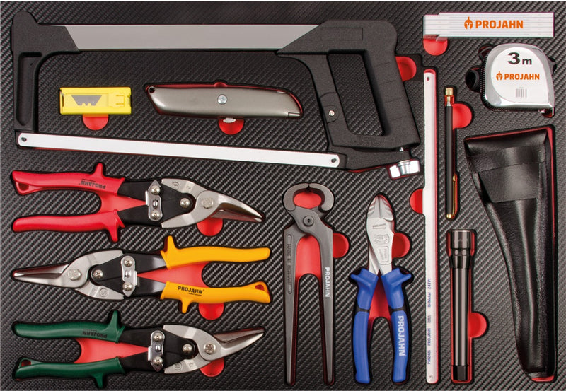 Schneid- und Messwerkzeug Einlage 27tlg