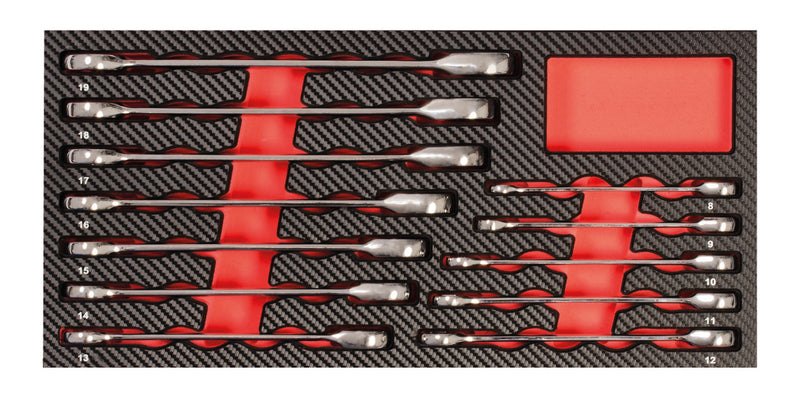 GearTech Schlüssel Einlage 12tlg