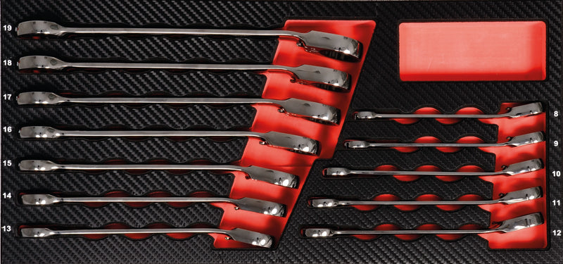 GearTech Schlüssel Einlage 12tlg