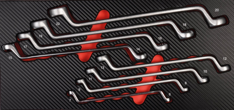 Doppelringschlüssel Einlage 8tlg