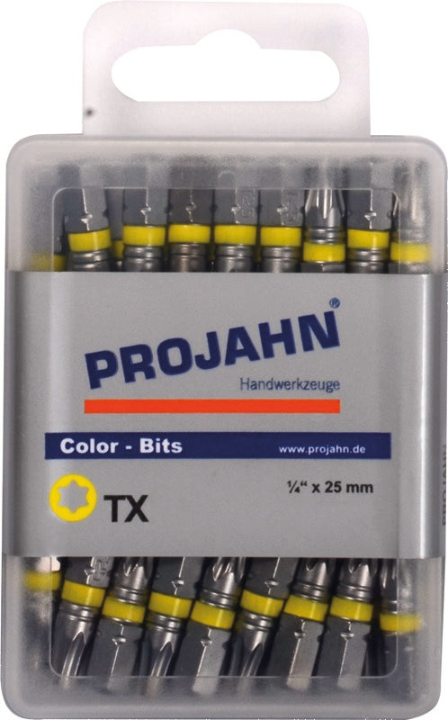 1/4" markierter Bit L25 mm TX 50er Pack