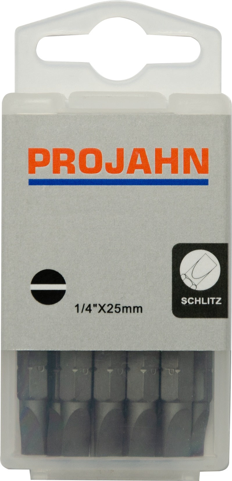 1/4" Bit L25 mm Schlitz 10er Pack