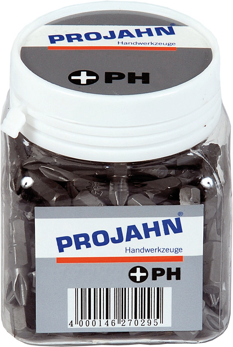 1/4" Bit L25 mm Phillips 100er Pack