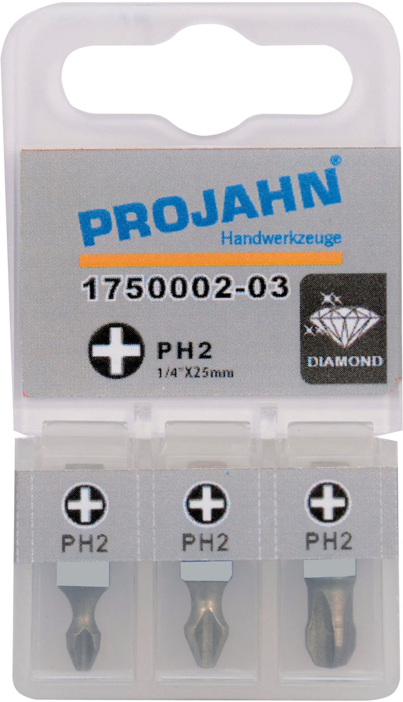 1/4" Bit Diamantbeschichtet L50 mm Phillips