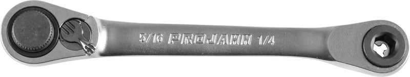 GearTech 1/4" + 5/16" Bit-Doppelring Schlüssel