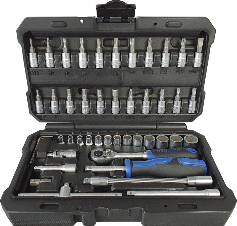 1/4" Steckschlüssel Satz 46tlg proficraft