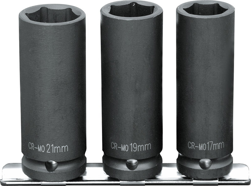 1/2" Tiefe Schlag Stecknuss Satz 3tlg