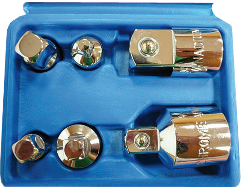 Adapter Satz, 6 teilig 1/4" auf 3/8" - 3/8" auf 1/4" 3/8" auf 1/2" - 1/2" auf 3/8" 1/2" auf 3/4" - 3/4" auf 1/2"