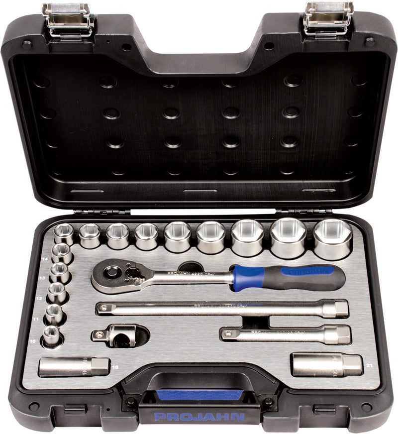 1/2" PROJAHN professional Steckschlüssel-Koffer 20-teilig