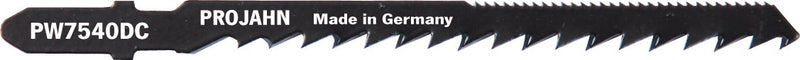 Stichsägeblatt PW7540DC HCS 100x6,5x1,27mm - Verzahnung 4mm - 5er Pack