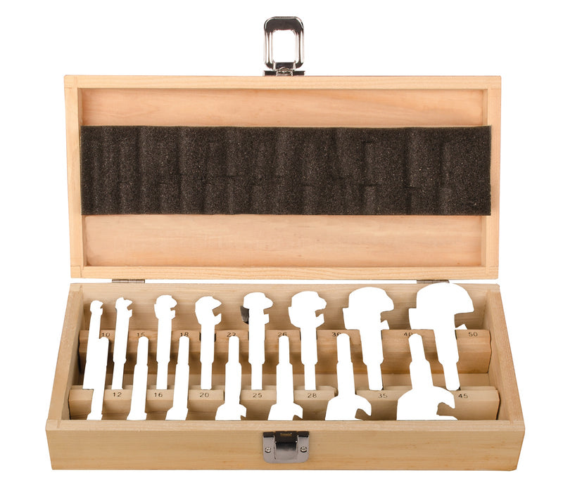 Forstnerbohrer Kassette ECO 15tlg. 10-50 mm