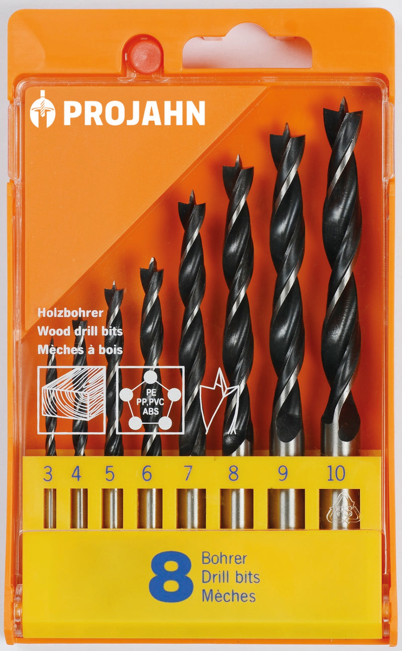 Kunststoffkassette Holz 8tlg 3-10 mm