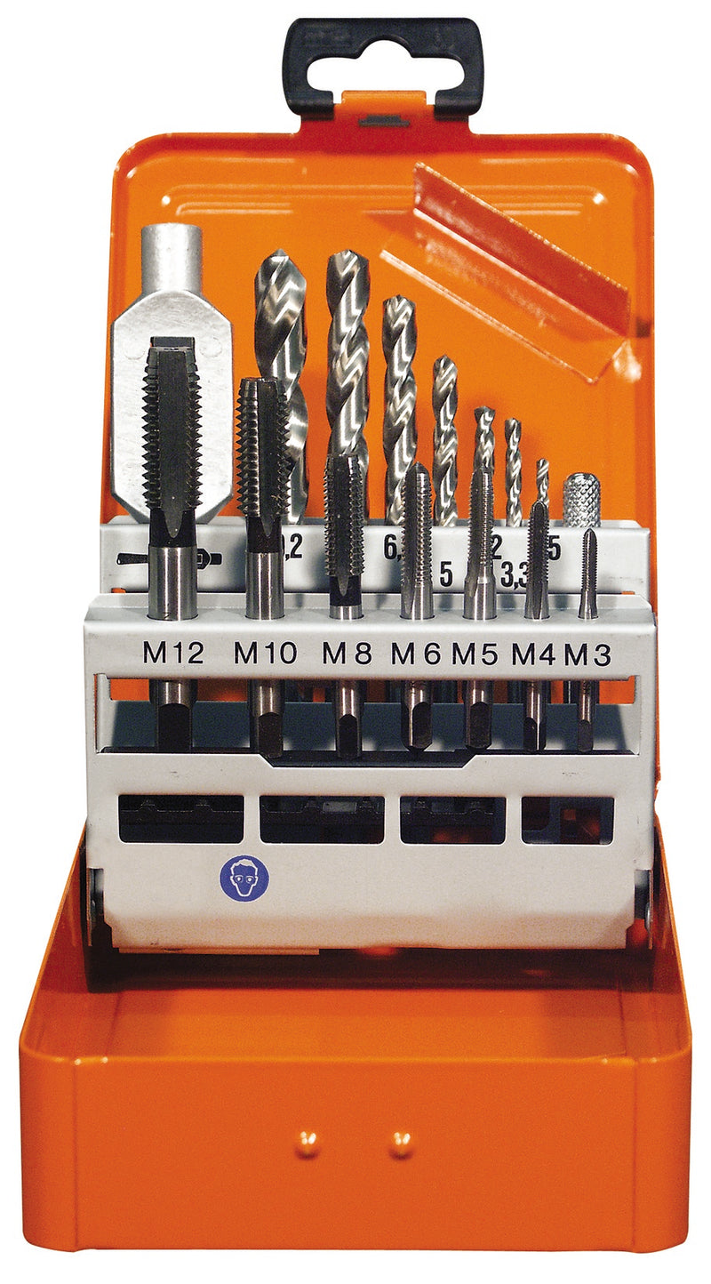 Einschnitt Gewinde Bohrzeugsatz HSS