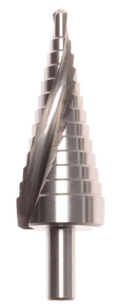 Stufenbohrer mit Spiralnut HSS