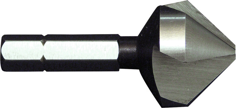 Kegelsenker HSS-G 90° 3schn. 1/4" 6kt Schaft