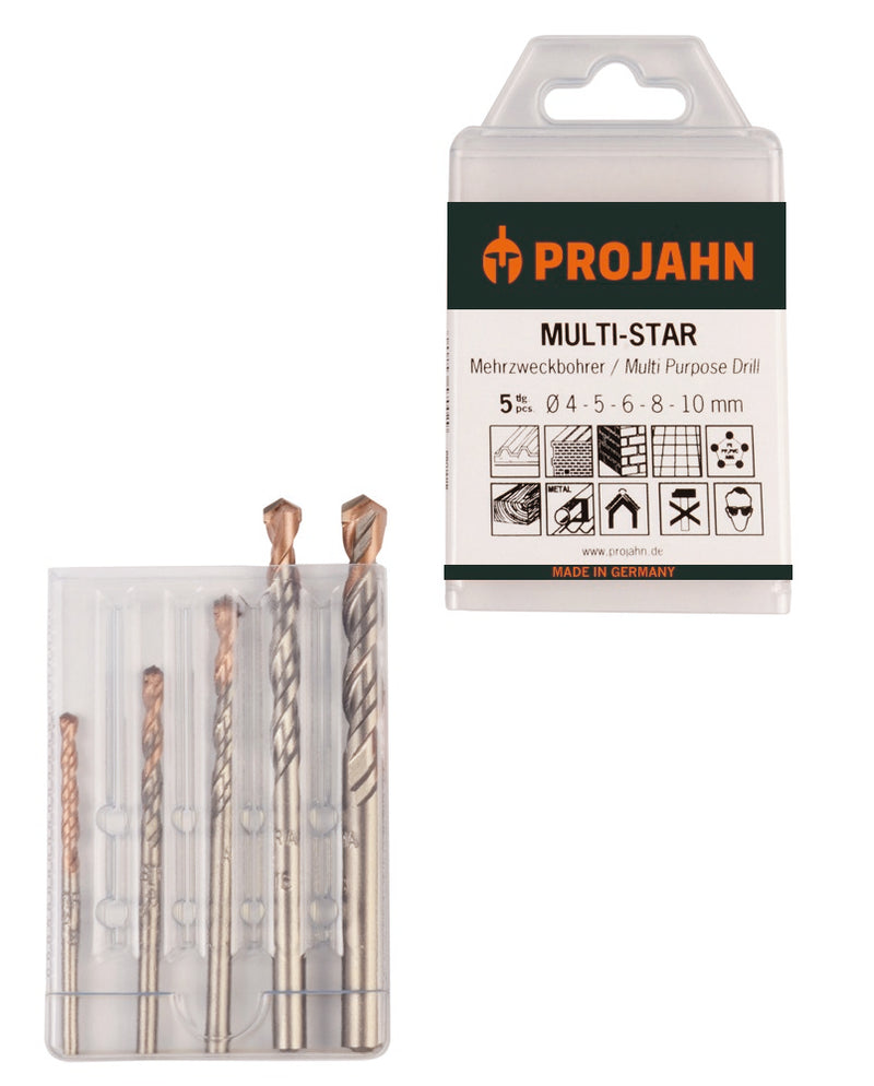 Multistar Satz 5-tlg. 4, 5, 6, 8, 10 mm