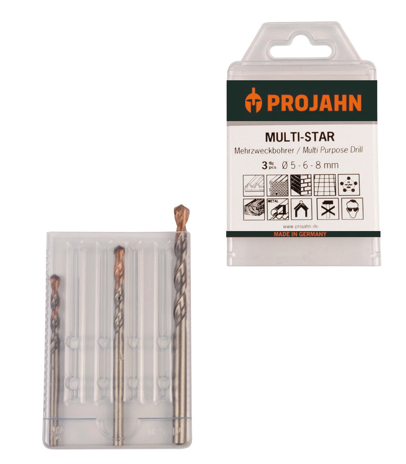 Multistar Satz 3-tlg. 5, 6, 8 mm