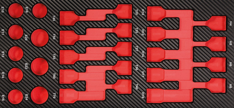 ProForm Einlage leer f. Schlagnüsse TX+Innen-6kt.