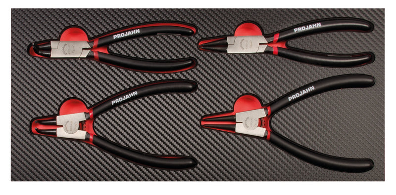 Sicherungsring-Zangen Einlage 4tlg