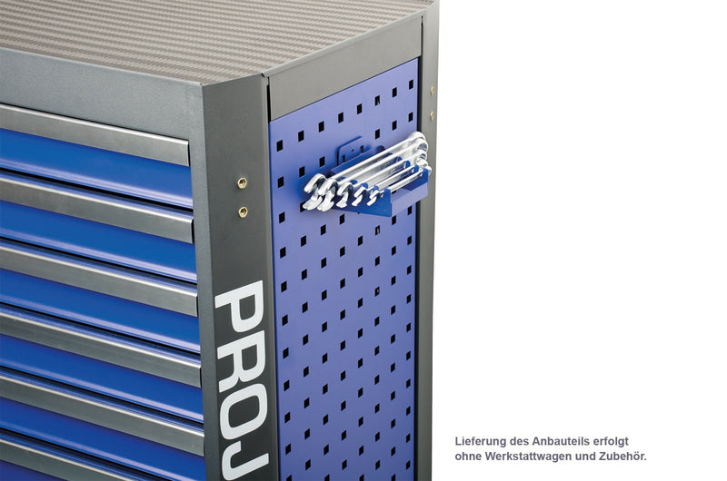 Zubehör Werkstattwagen mit Vierkantlochung Schraubenschlüsselhalter