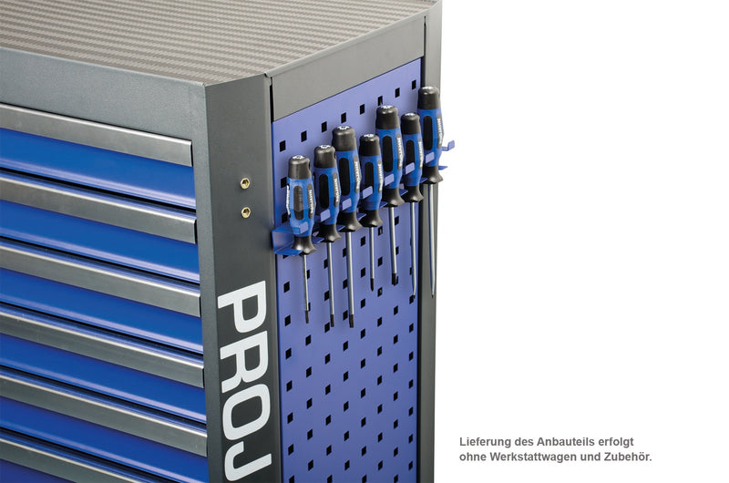 Zubehör Werkstattwagen mit Vierkantlochung Schraubendreherhalter für 7 Schraubendreher