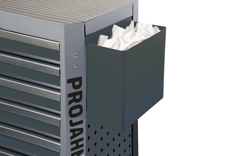 Zubehör Werkstattwagen mit Vierkantlochung Papierkorb