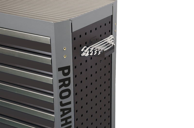 Zubehör Werkstattwagen mit Vierkantlochung Schraubenschlüsselhalter Schwarz