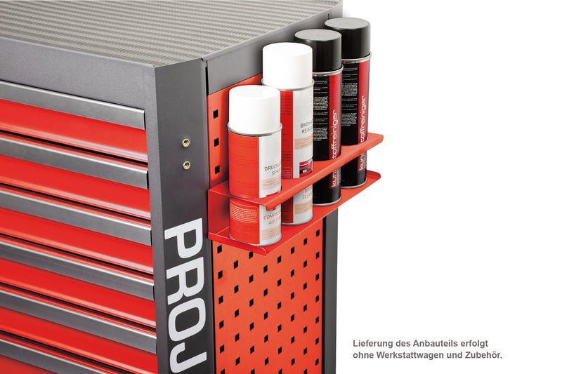 Zubehör Werkstattwagen mit Vierkantlochung Dosenhalter für 4 Dosen