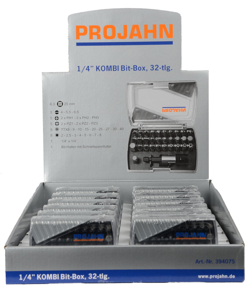 Verkaufsdisplay 12 x Bit Box 31tlg 394075